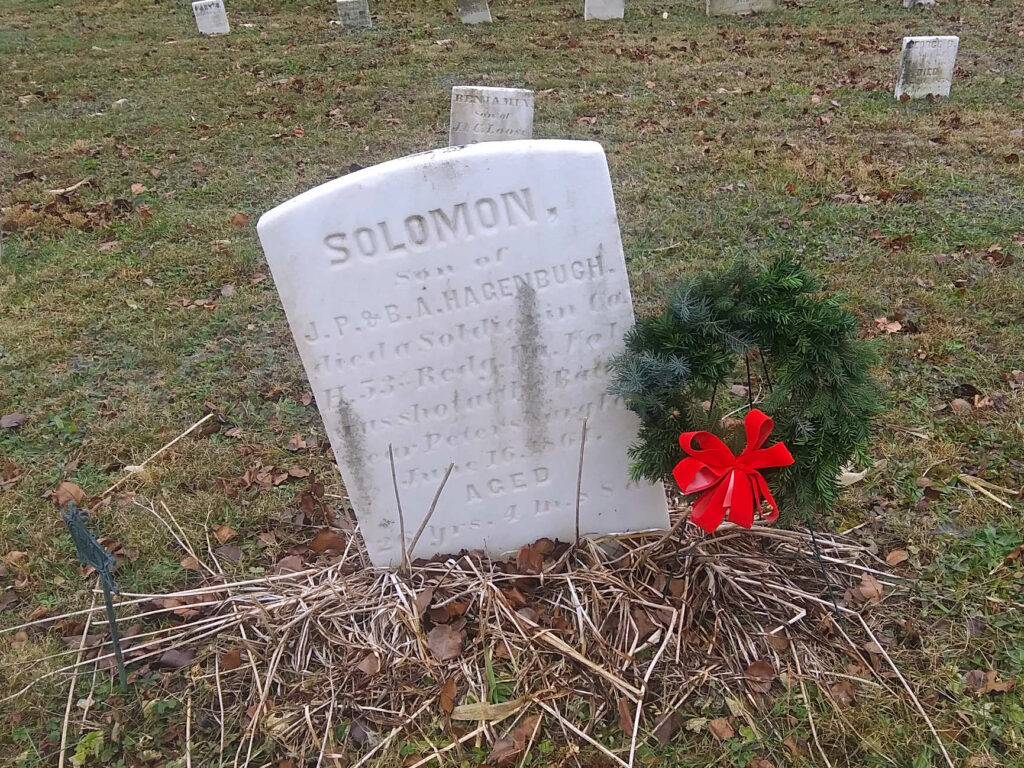 Solomon D. Hagenbuch Wreath