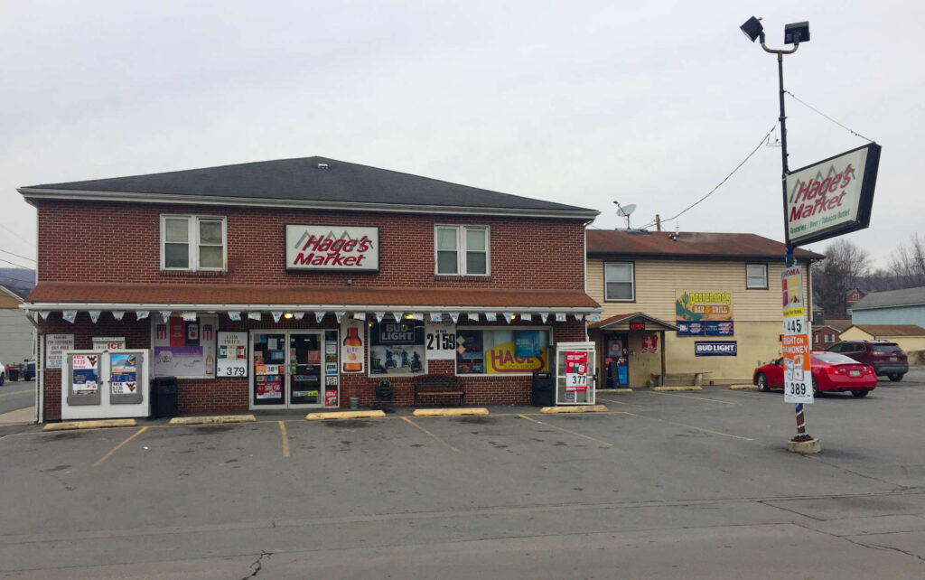 Hage's Market and Desperado's in Ridgeley, West Virginia 