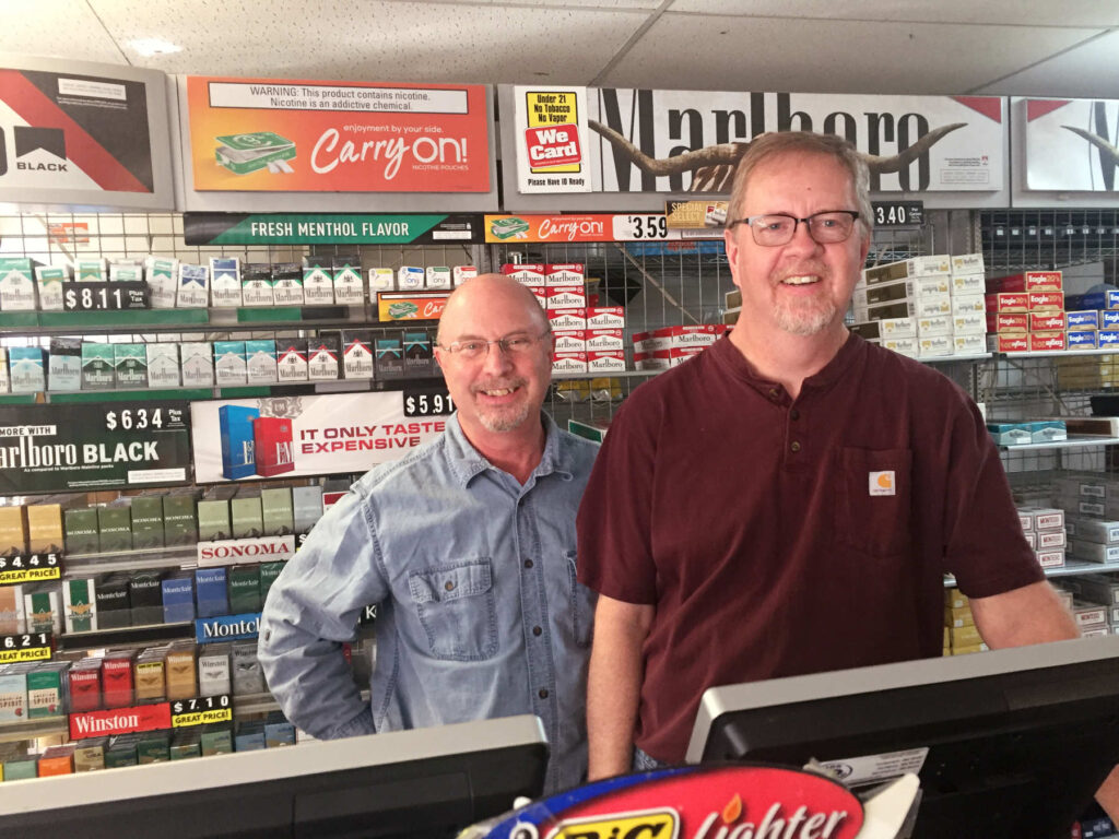 Hage's Market, David and Joe Hagenbuch