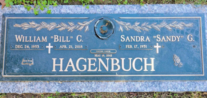 William Charles Hagenbuch Gravestone Detail