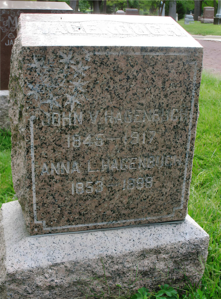 John Vance Hagenbuch Gravestone