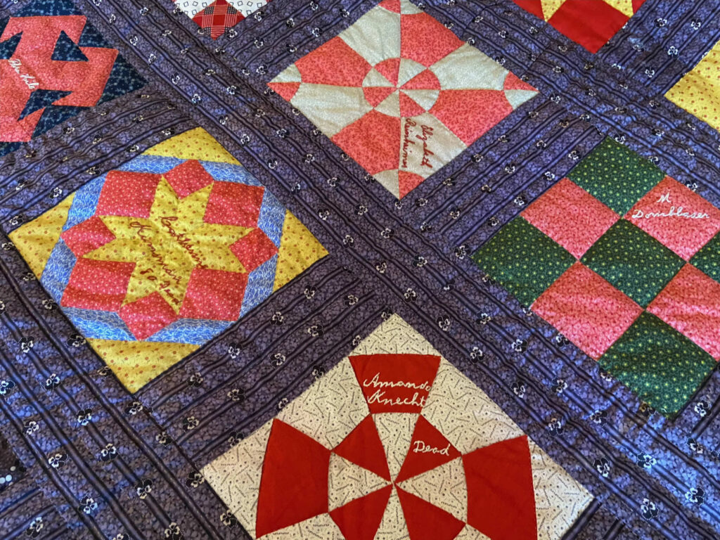 Hagenbuch Friendship Signature Quilt 