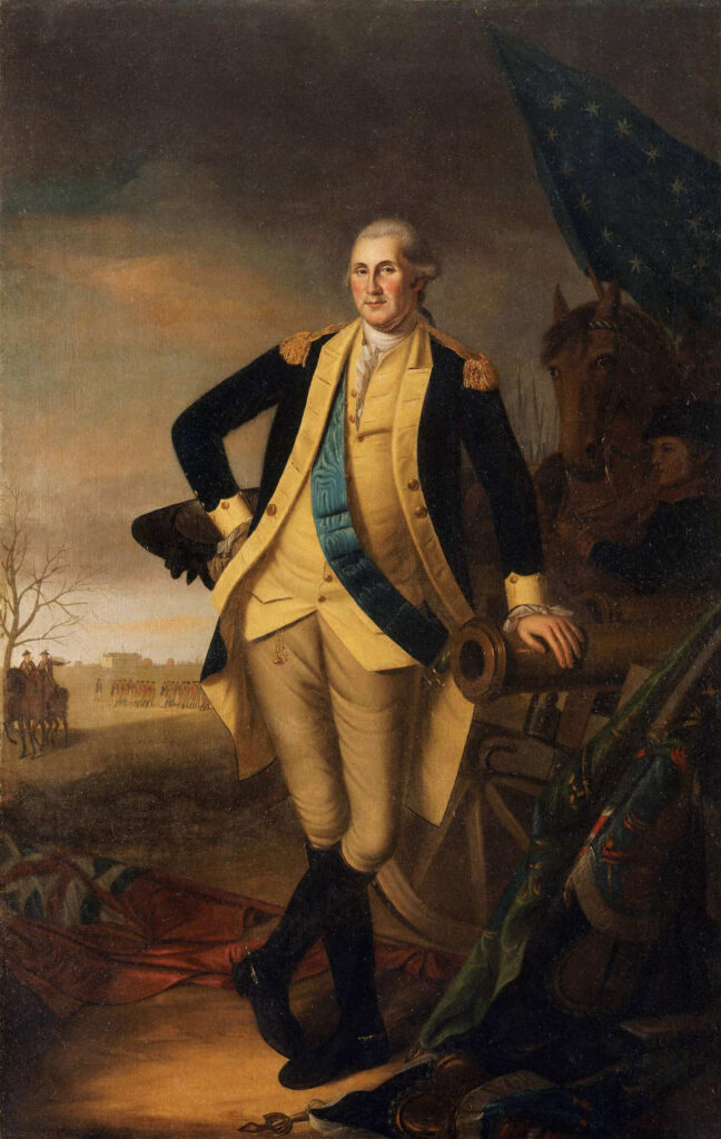George Washington painting Peale
