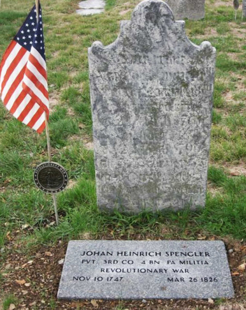 John Henry Spengler Gravestone