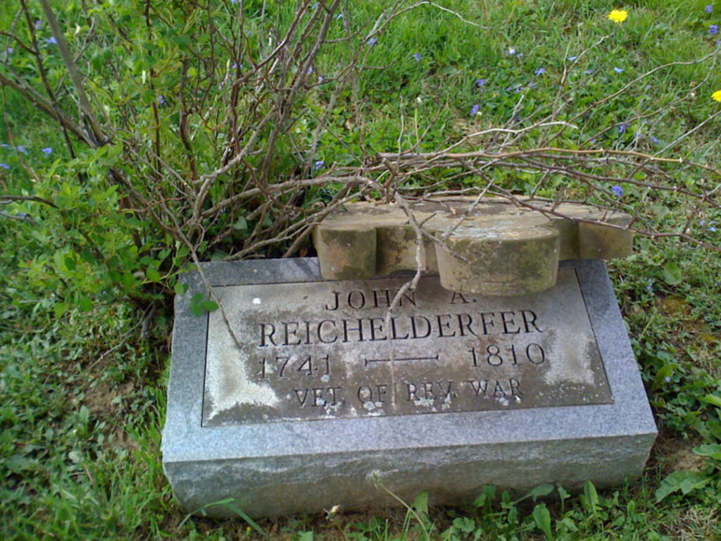 John Reichelderfer Gravestone