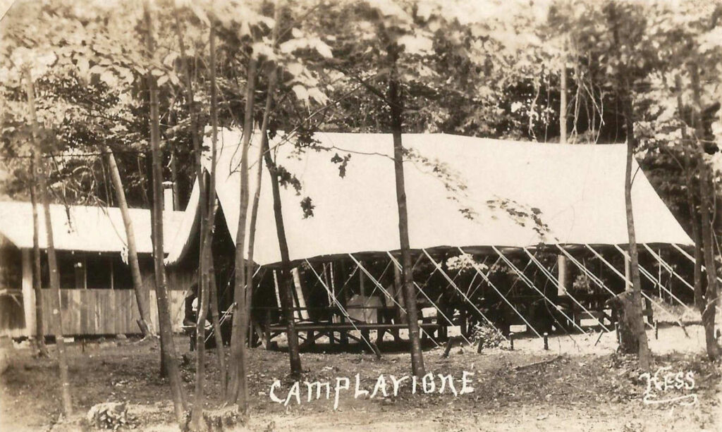Camp Lavigne Boy Scout Camp 1907