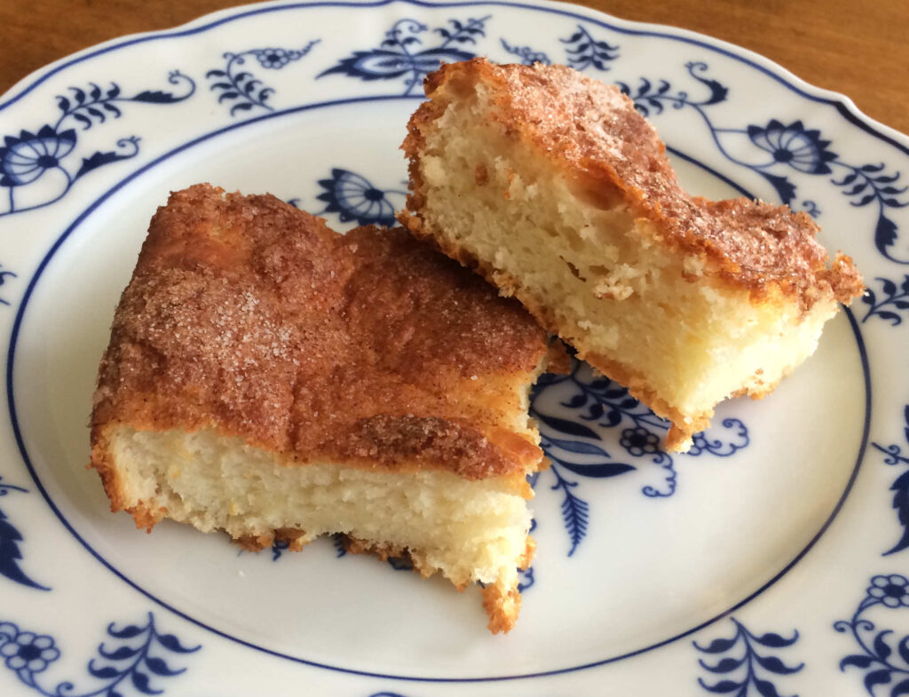 Two Pieces Dutch Butter Cake