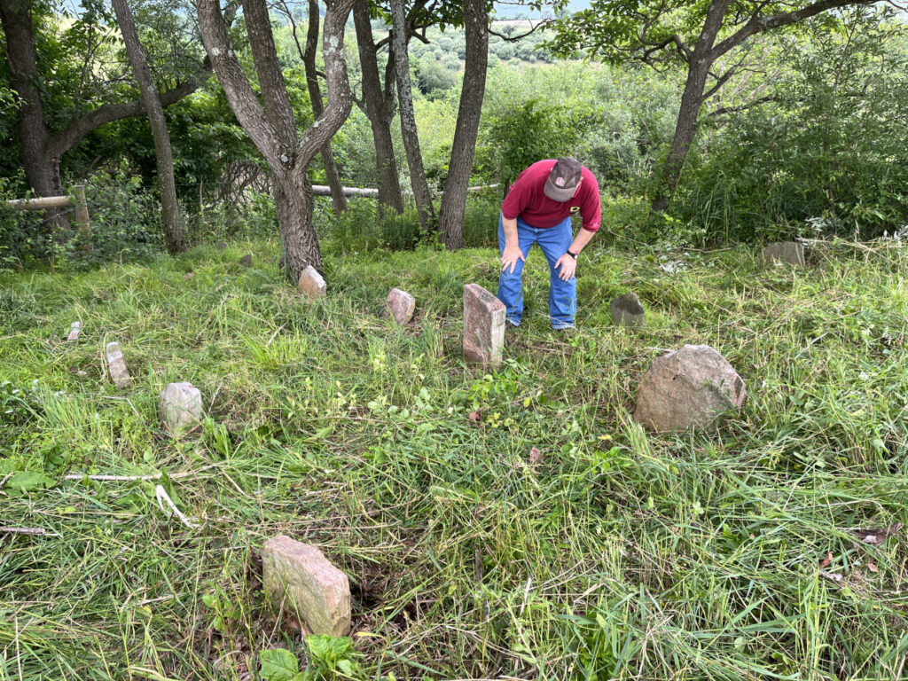 Mark Hagenbuch Homestead Cemetery June 2023