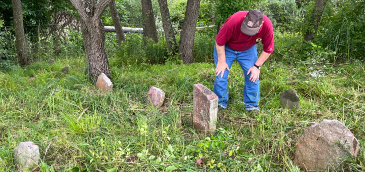 Mark Hagenbuch Homestead Cemetery June 2023 Detail