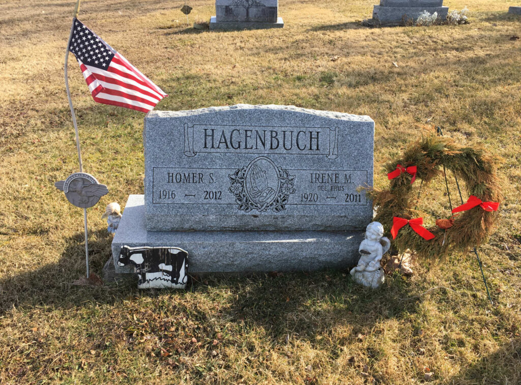 Homer and Irene (Faus) Hagenbuch gravesite