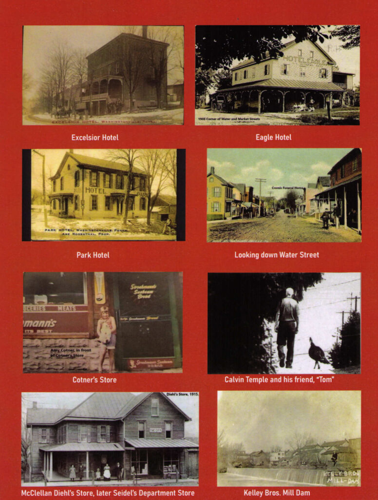 Washingtonville Taking Step Back in Time, Back Cover