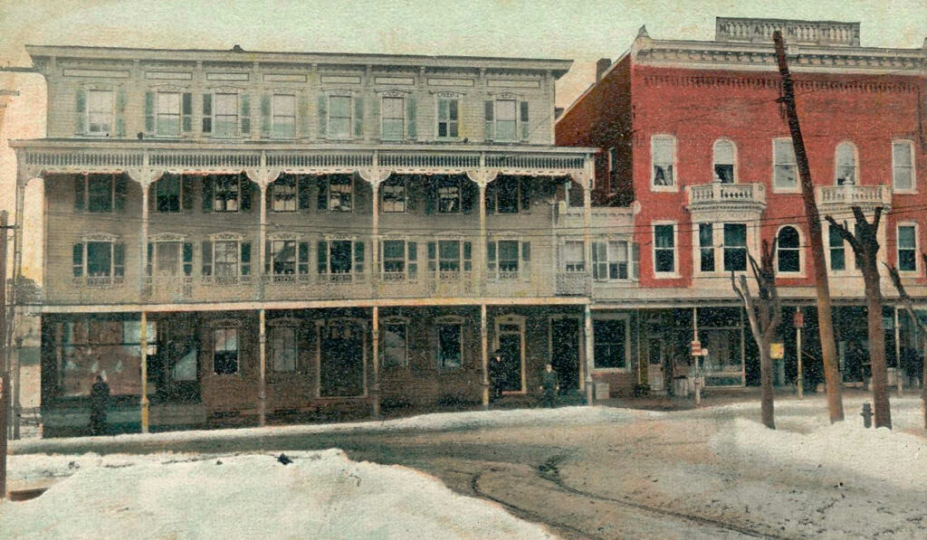 Exchange Hotel Lehighton PA 1915