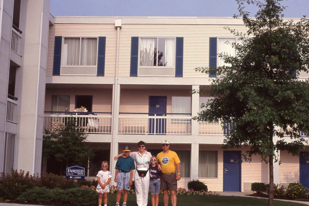 Hagenbuch Family 1993 Fairfield Inn, Ohio