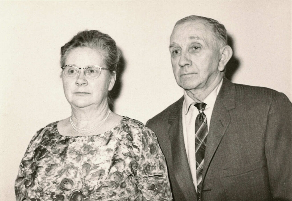 Bernice Hagenbuch and Herman Bogart, 1967.