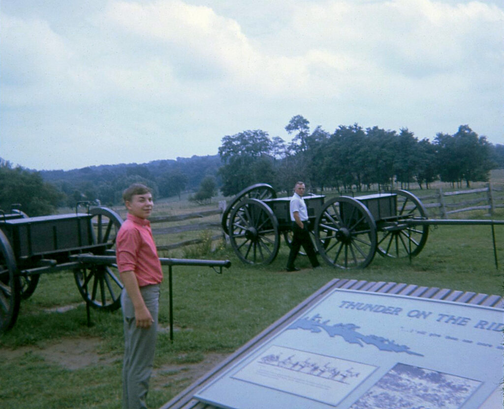Mark and Homer Hagenbuch Gettysburg 1967