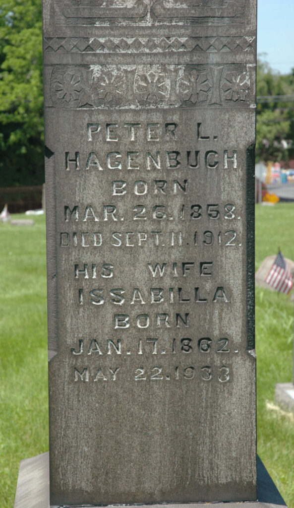 Peter L. Hagenbuch Gravestone