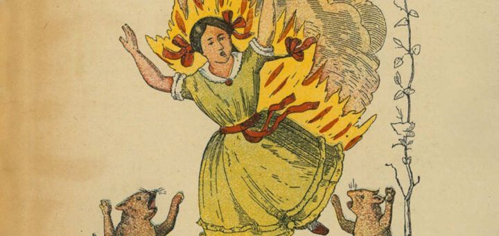 Harriet and the Matches Detail, 1848