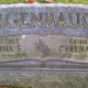 Gravestone Cyrenas and Emma Hagenbaugh