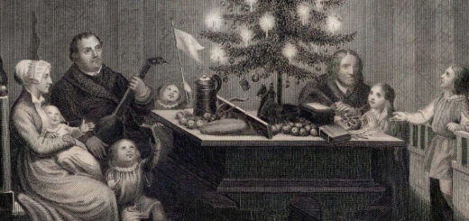 Martin Luther Christmas Tree Family Detail