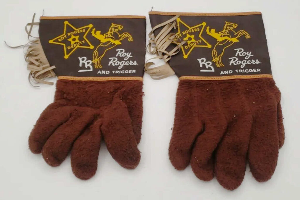 Roy Rogers Trigger Gloves 1950s