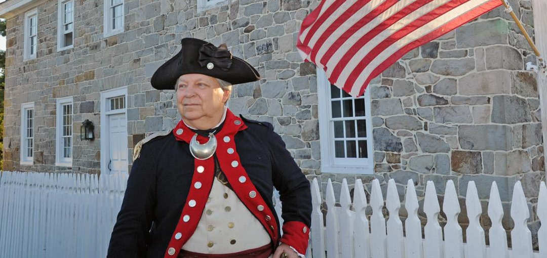 Mark Hagenbuch as a Continental officer (American Revolutionary War)