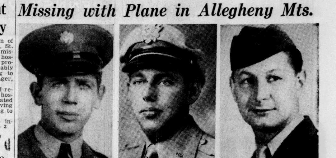 Merle S. Hagenbuch Plane Crash Article 1949 Detail