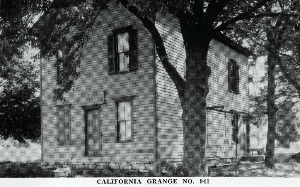California Grange Hall 1952