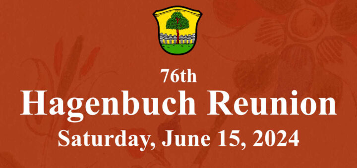 76th Hagenbuch Reunion Banner