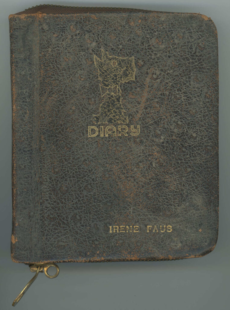 Diary Cover Irene Faus Hagenbuch