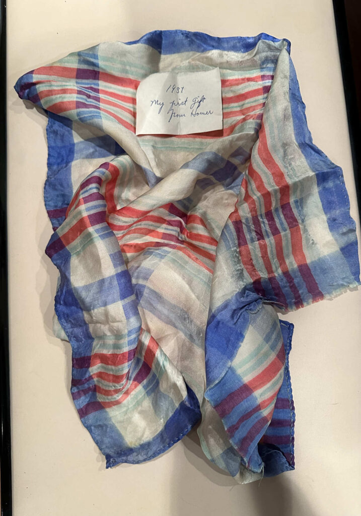 Irene (Faus) Hagenbuch Scarf Gift 1937