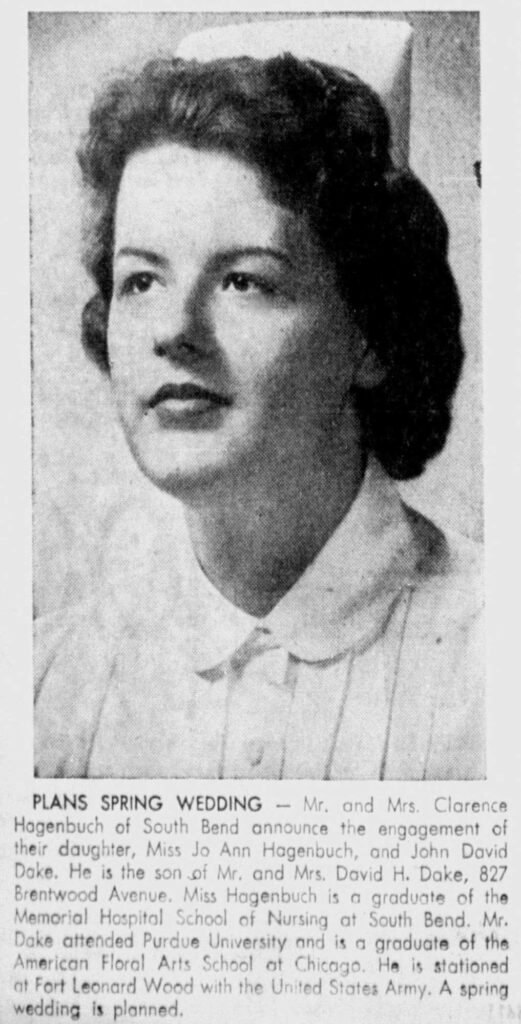 Joann (Hagenbuch) Dake Nurse
