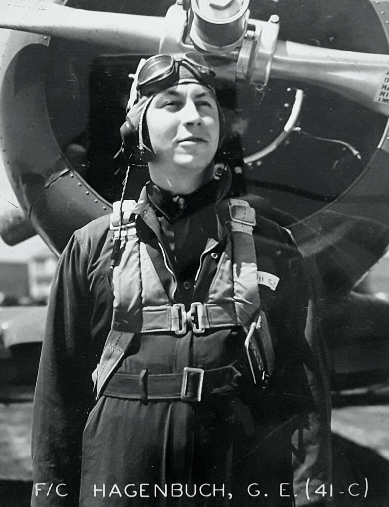 Flight cadet Glenn E. Hagenbuch 1941