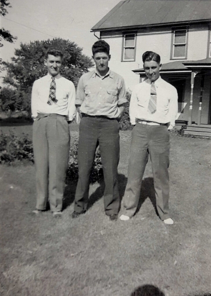 Melvin, Charles, and Glenn Hagenbuch, 1940