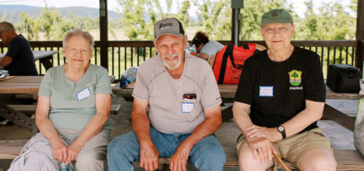 Barbara (Hagenbuch) Huffman, Leon Hagenbuch, and Mark Hagenbuch