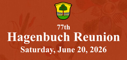 76th Hagenbuch Reunion Banner