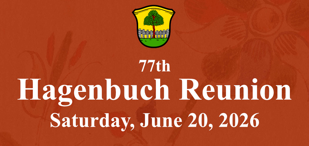 76th Hagenbuch Reunion Banner