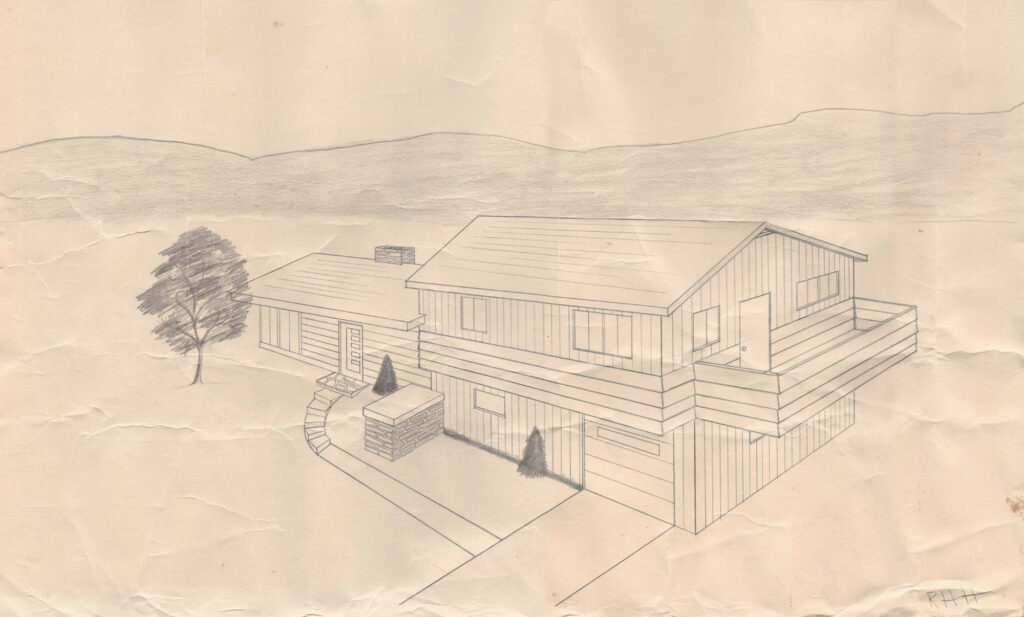 RHH House Drawing