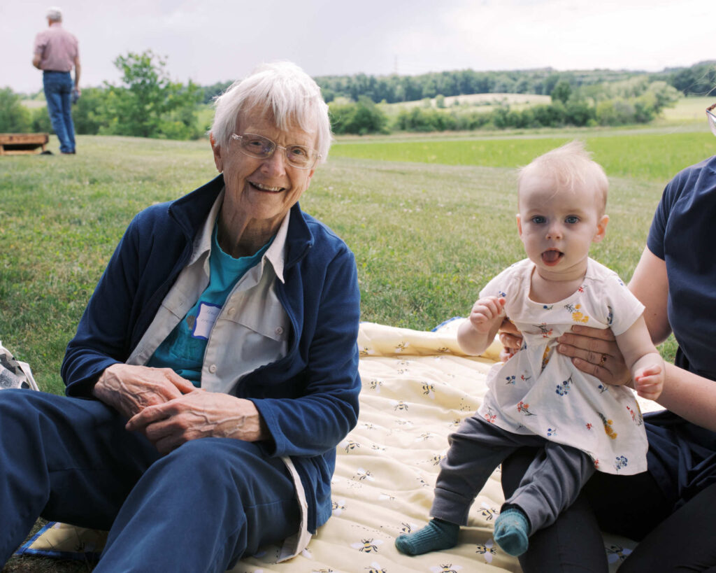Jean (Hagenbuch) Kretzing and Rosanna G. Hagenbuch