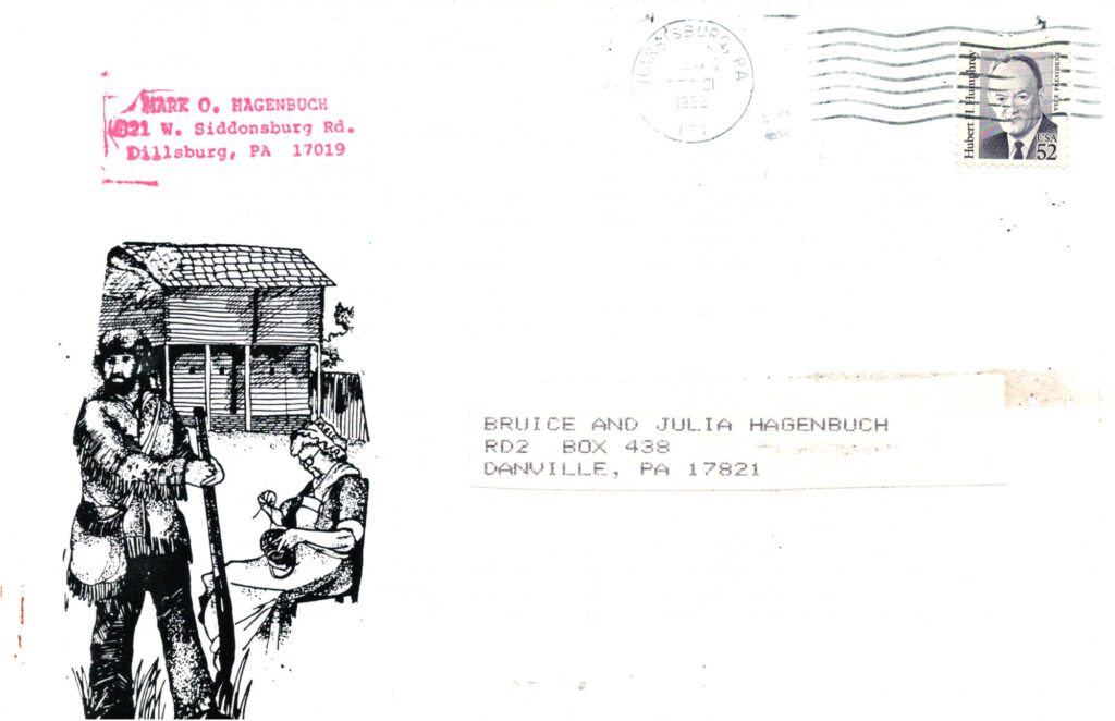 Beech Grove December 1992 Address Label