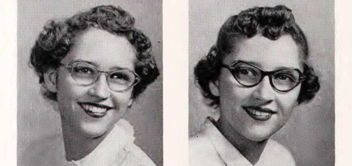 Doris and Dolores Hagenbuch 1952 Detail