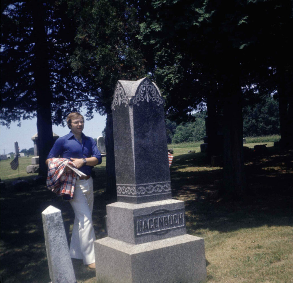 Mark Hagenbuch St. John's Church Cemetery 1970s