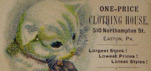 One-Price Clothing Store Trade Card Detail