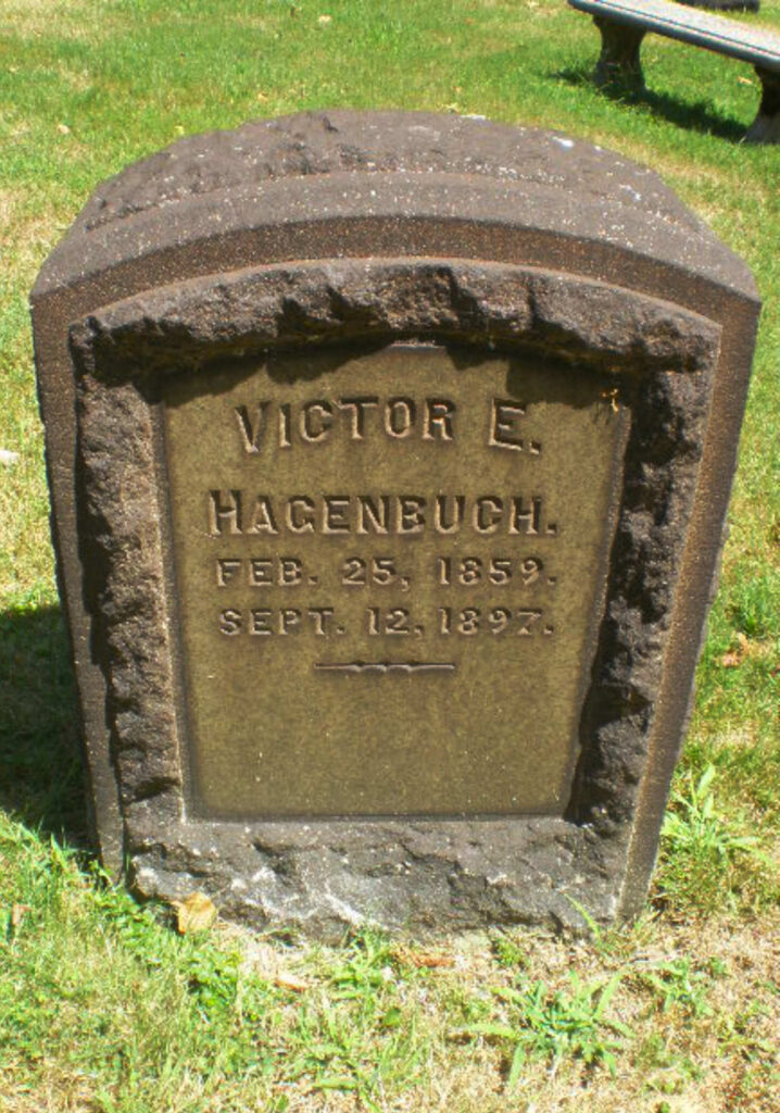 Victor E. Hagenbuch Gravestone